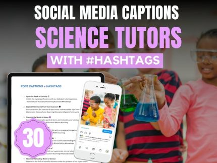 Social Media Captions for Science Tutors | Caption Ideas For Science Tutors | Instagram Captions For Science Tutors | Science Tutor Captions